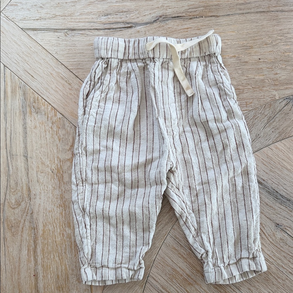 Rylee + Cru Mixed Baby/Toddler Pants Set - Sage, Cream, Rust - Picture 9 of 15